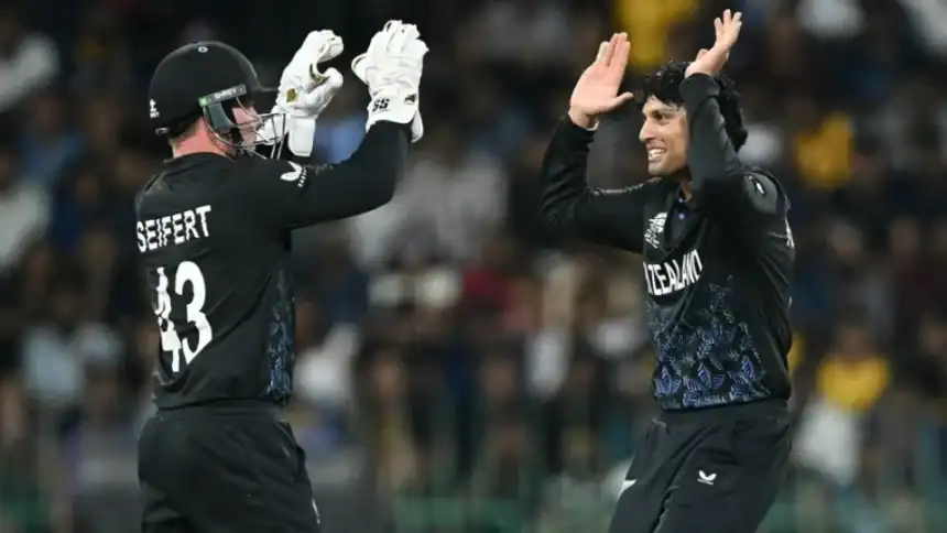 Ravindra, Santner Power NZ Past Sri Lanka