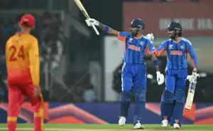 IND vs ZIM, T20 World Cup 2026: Abhishek Sharma Back Among Runs as India Stay Alive in Semi-Final Race 63 India Beat Zimbabwe by 72 Runs in T20 WC 2026