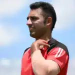 Canada captain Saad Bin Zafar during a training session
