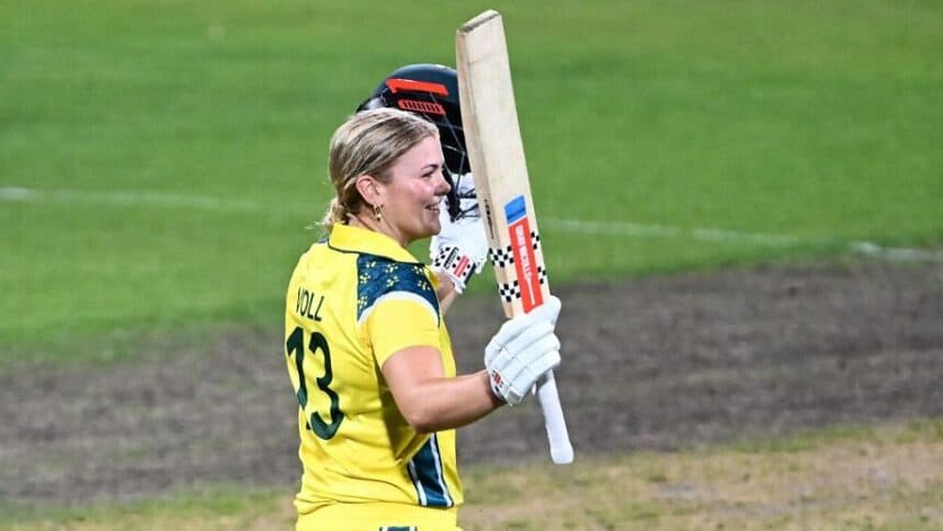 Georgia Voll Century Secures Australia ODI Series