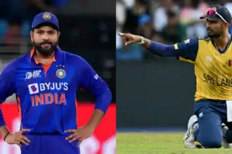 Shanaka Surpasses Rohit for T20WC Sixes Record