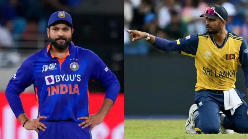 Shanaka Surpasses Rohit for T20WC Sixes Record