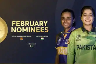 ICC Women’s Player of Month Nominees Feb 2026