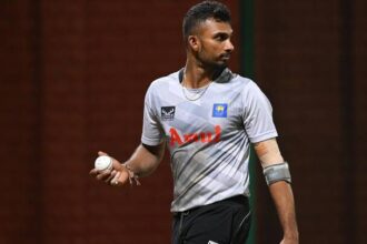 Dasun Shanaka replaces Sam Curran at RR