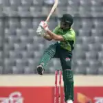 Maaz Sadaqat stars as Pakistan beat Bangladesh in rain-hit ODI