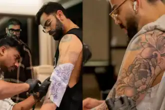 Virat Kohli Gets New Tattoo Ahead of IPL 2026