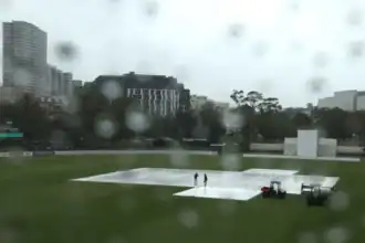 Rain Washes Out Day One of Shield Final