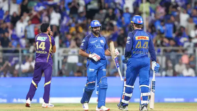 MI Chase 221 to Beat KKR in IPL 2026 Opener