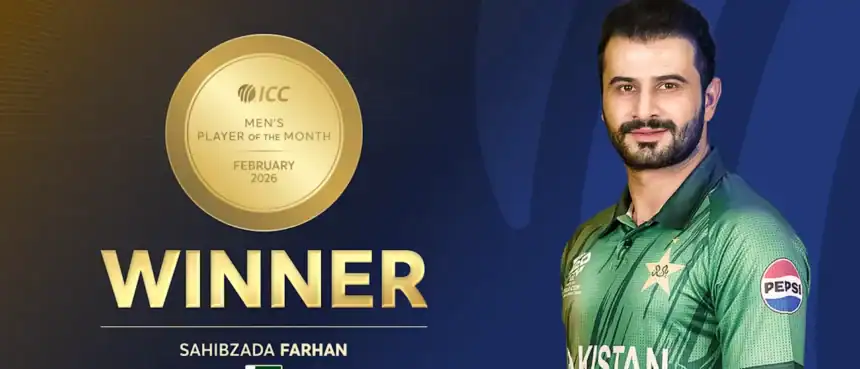 Farhan, Reddy win ICC Player of the Month