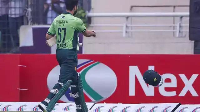 Salman Ali Agha reprimanded after Mirpur ODI run-out