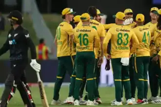 South Africa Beat New Zealand in 1st T20I