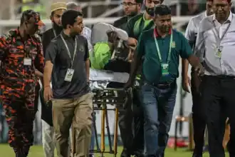 Hussain Talat hospitalised after injury in Bangladesh ODI