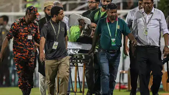 Hussain Talat hospitalised after injury in Bangladesh ODI