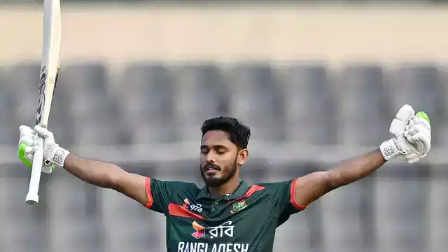 Tanzid Hasan maiden ODI ton seals series