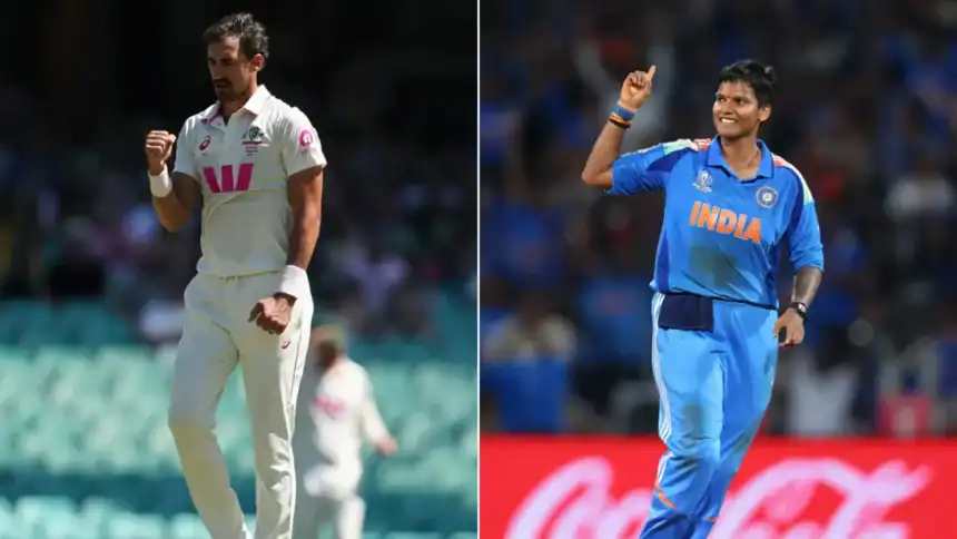 Starc, Deepti Named Wisden’s Leading Cricketers