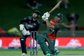 Shanto Century Powers Bangladesh to 265 vs New Zealand