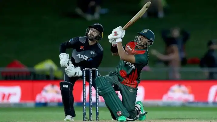 Shanto Century Lifts Bangladesh to 265 in Series Decider 31 Shanto Century Powers Bangladesh to 265 vs New Zealand