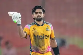 Babar Azam Century Leads Zalmi to 255 in PSL 11