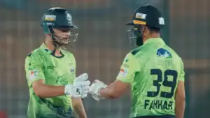 Fakhar Zaman 84 Leads Qalandars to Win