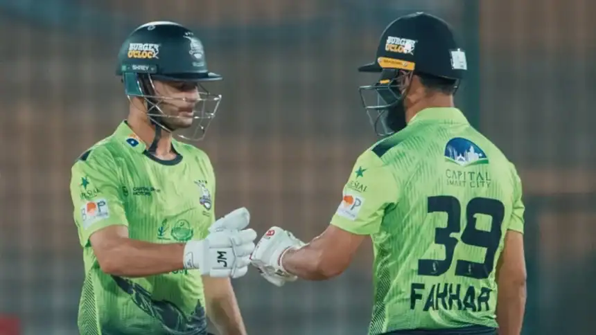 Fakhar Zaman 84 Leads Qalandars to Win