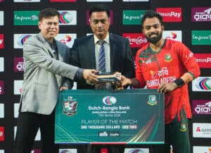 Hridoy 51* Leads Bangladesh to Win Over New Zealand