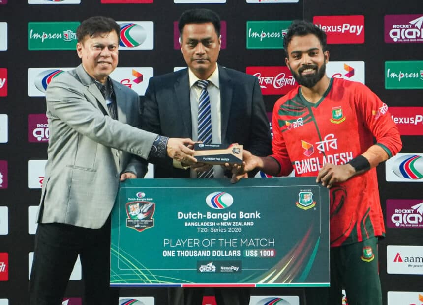Hridoy 51* Leads Bangladesh to Win Over New Zealand