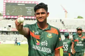 Nahid Rana 5-Wicket Haul vs New Zealand ODI