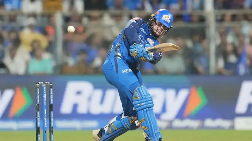 Ryan Rickelton Hits Fastest MI Century in IPL History
