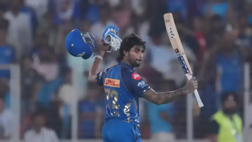 Tilak Varma’s Record Century Powers MI to 99-Run Rout Over GT 31 Tilak Varma’s 101* Leads MI to 99-Run Win Over GT