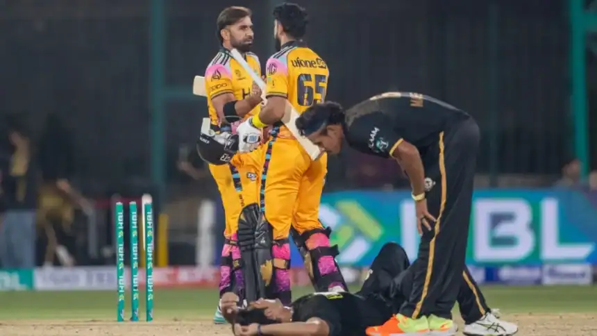 Peshawar Zalmi Edge Hyderabad Kingsmen in Last-Ball Thriller 31 Peshawar Zalmi Beat Kingsmen in Last-Ball PSL Thriller