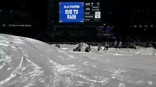 KKR vs PBKS IPL 2026 Match Abandoned Due to Rain