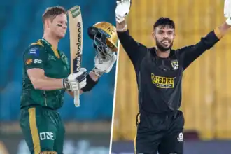 Usman Khan Century Powers Kingsmen to 214 Chase