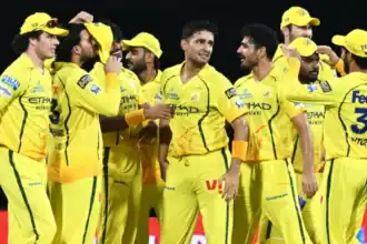 CSK Beat MI by 8 Wickets as Gaikwad, Kartik Star