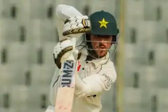 Awais Debut Fifty Leads Pakistan Fightback vs Bangladesh