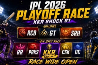 IPL 2026 Playoff Race Heats Up After KKR Win