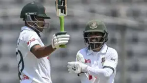 Shanto Century Puts Bangladesh Ahead vs Pakistan