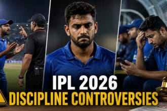 IPL 2026 Discipline Controversies Spark Debate