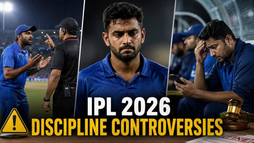 IPL 2026 Discipline Controversies Spark Debate