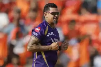 Sunil Narine Reaches 200 IPL Wickets Milestone
