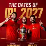 IPL 2027 Could Start Earlier With May 15 Finish