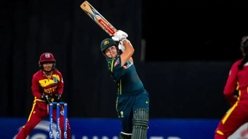 Georgia Voll’s 77 Leads Australia to Warm-Up Win Over West Indies