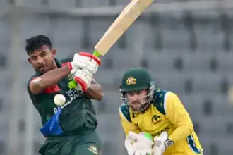 Bangladesh Beat Australia by 86 Runs as Rana, Mosaddek Star