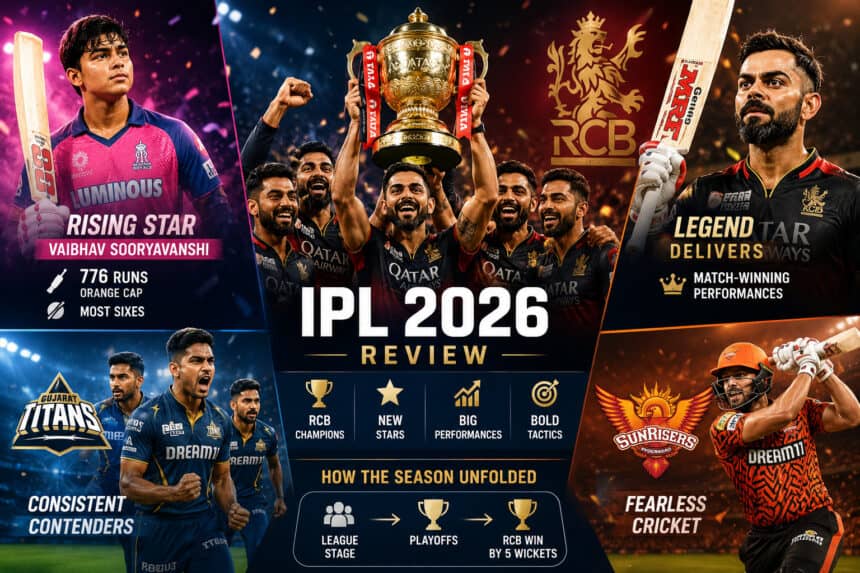 IPL 2026 Review Key Moments and Star Performers