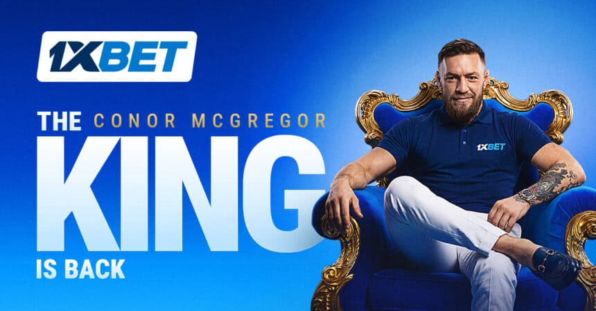 Conor McGregor is the new 1xBet Global ambassador