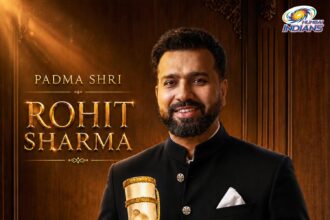 Rohit Sharma Receives Padma Shri Honour