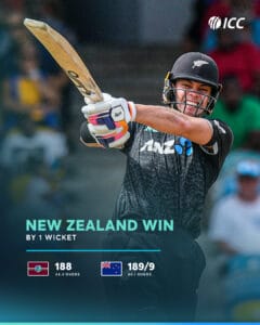 Mitchell Santner Leads New Zealand to Thrilling One-Wicket Win and ODI Series Victory 60 Santner Leads New Zealand to One-Wicket Win