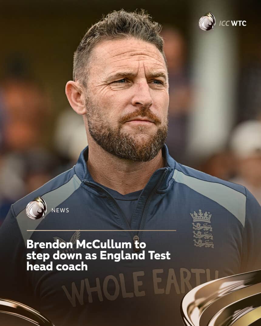 Bazball Is Gone: Brendon McCullum Sacked as England Test Coach 31 Brendon McCullum Sacked as England Test Coach After Poor Results