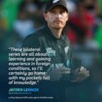 Jayden Lennox Breaks Past Spin Legends with Record ODI Series