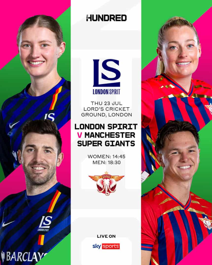 London Spirit vs Manchester Super Giants Preview and Streaming