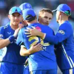 Sam Curran and Nicholas Pooran Star as MI London Cruise to Opening-night 7-Wicket Victory Over Sunrisers Leeds 55 Sam Curran and Nicholas Pooran Lead MI London to 7-Wicket Win Over Sunrisers Leeds